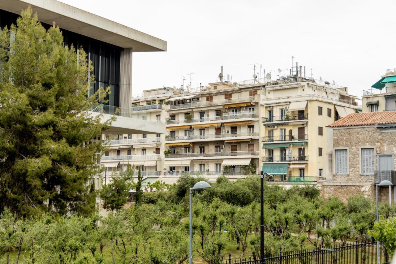 Spacious High-Ceiling 2-Bedroom By Acropolis Museum Athens Ngoại thất bức ảnh