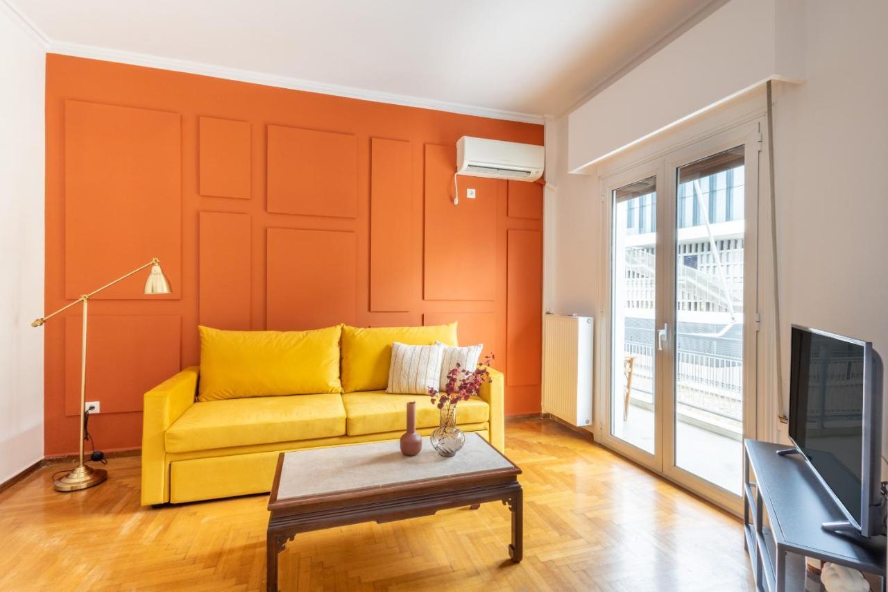 Spacious High-Ceiling 2-Bedroom By Acropolis Museum Athens Ngoại thất bức ảnh